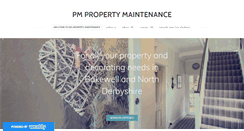 Desktop Screenshot of pmpropertymaintenance.co.uk